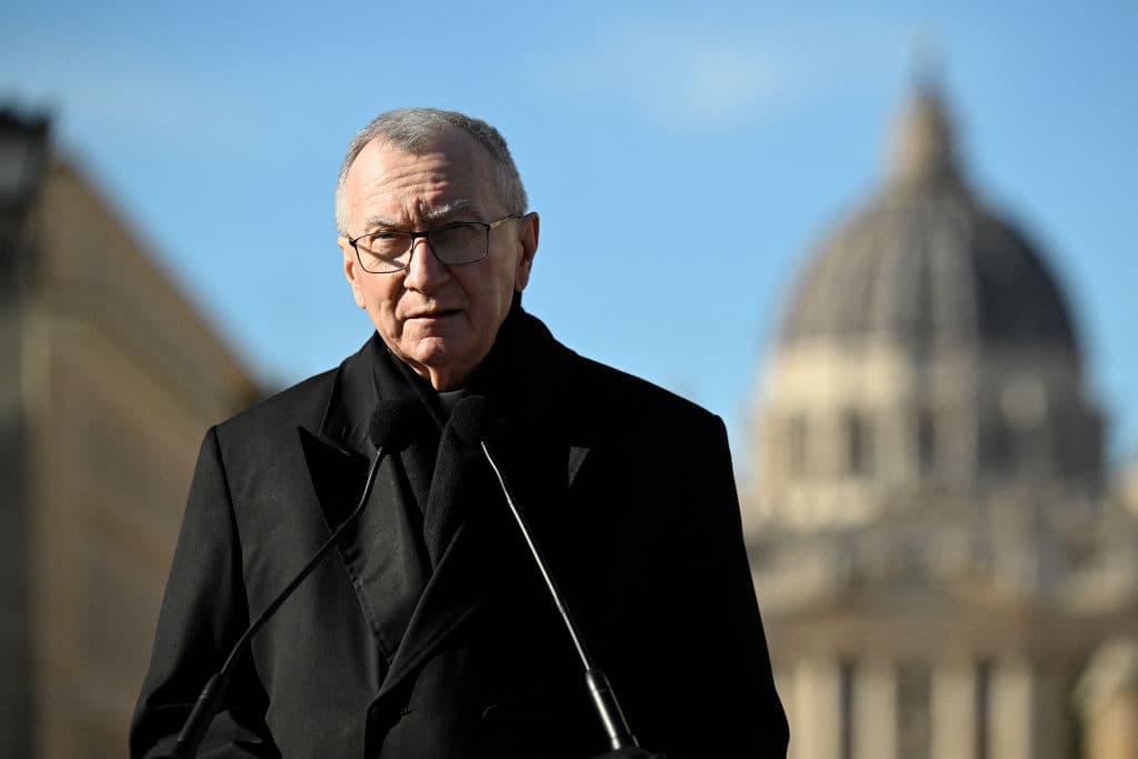 El cardenal Pietro Parolin, secretario de Estado del Vaticano.