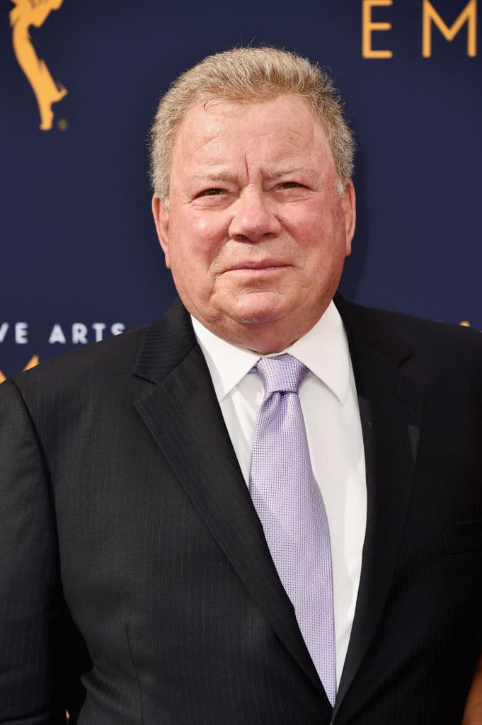 LOS ANGELES, CA - SEPTEMBER 08: aCTOR William Shatner attends the 2018 Creative Arts Emmy Awards at Microsoft Theater on September 8, 2018 in Los Angeles, California. (Photo by Alberto E. Rodriguez/Getty Images)