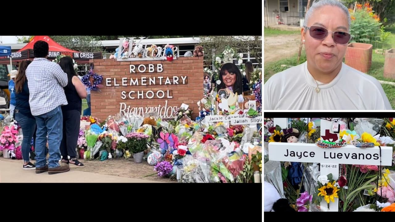 Viaja más de 300 millas desde Dallas a Uvalde para apoyar a víctimas de masacre