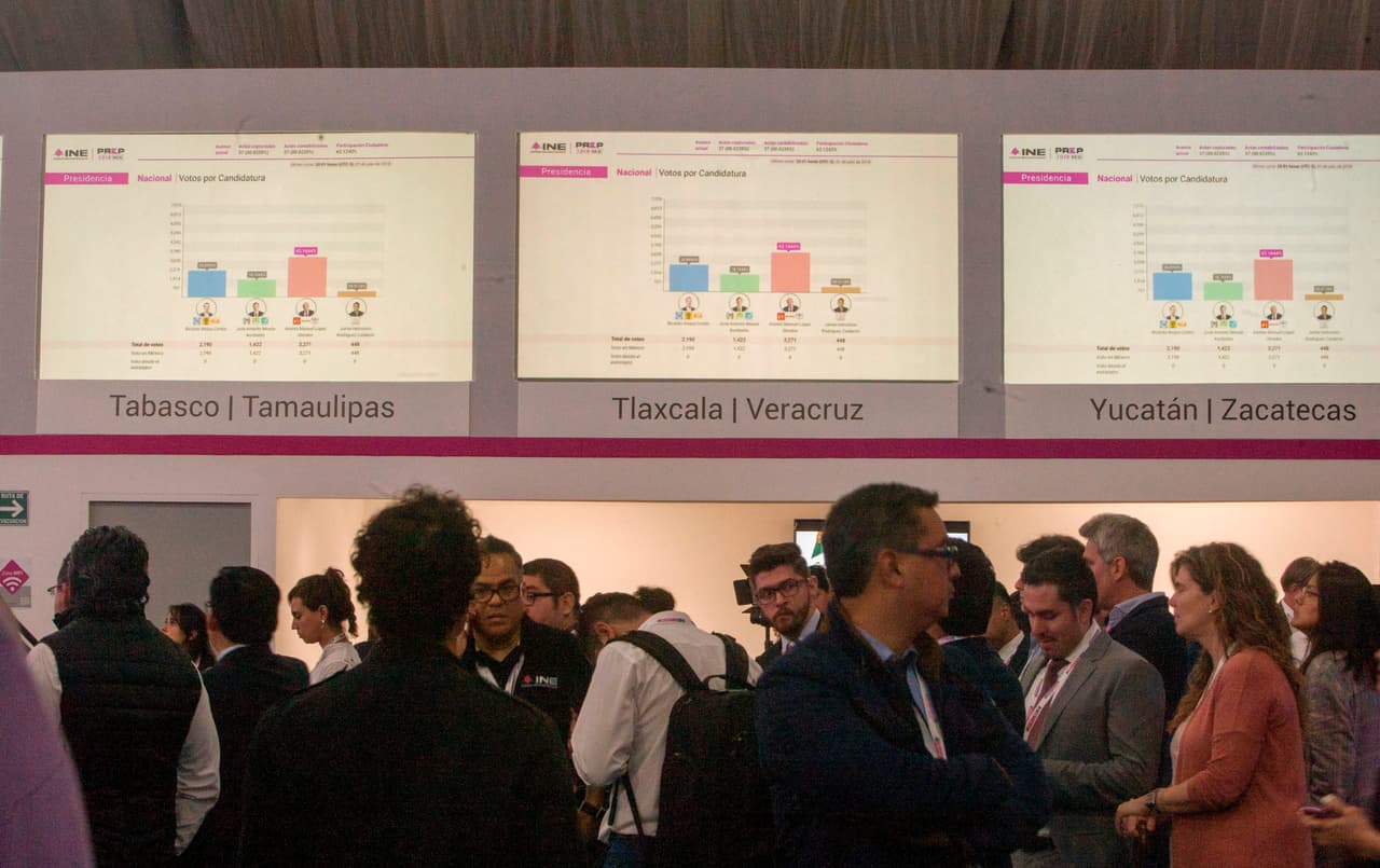 Aunque las encuestas a boca de urna ya están dando una idea de los ganadores en las gobernaciones y alcaldías, solo a partir de las 8:00 de la noche (hora local) empezarán a ofrecerse los resultados preliminares oficiales.