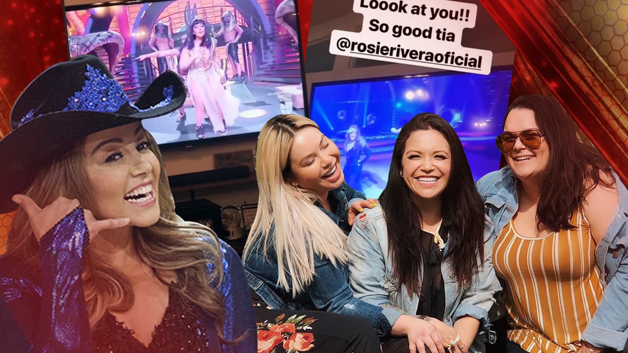 "Te ves bella": así Myrka Dellanos y las hijas de Jenni Rivera alientan a Rosie en Mira Quién Baila