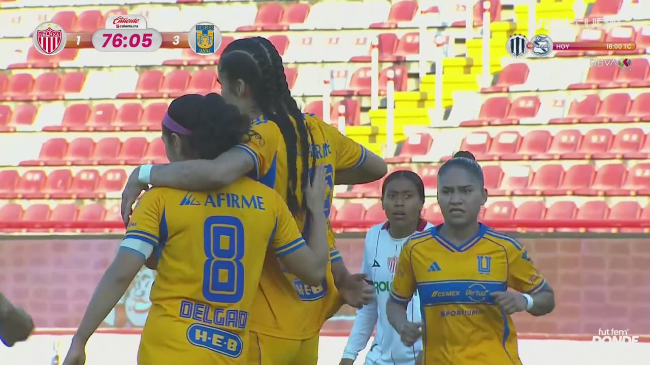 ¡Triplete de Diana Ordoñez! Ahora desde los 11 pasos