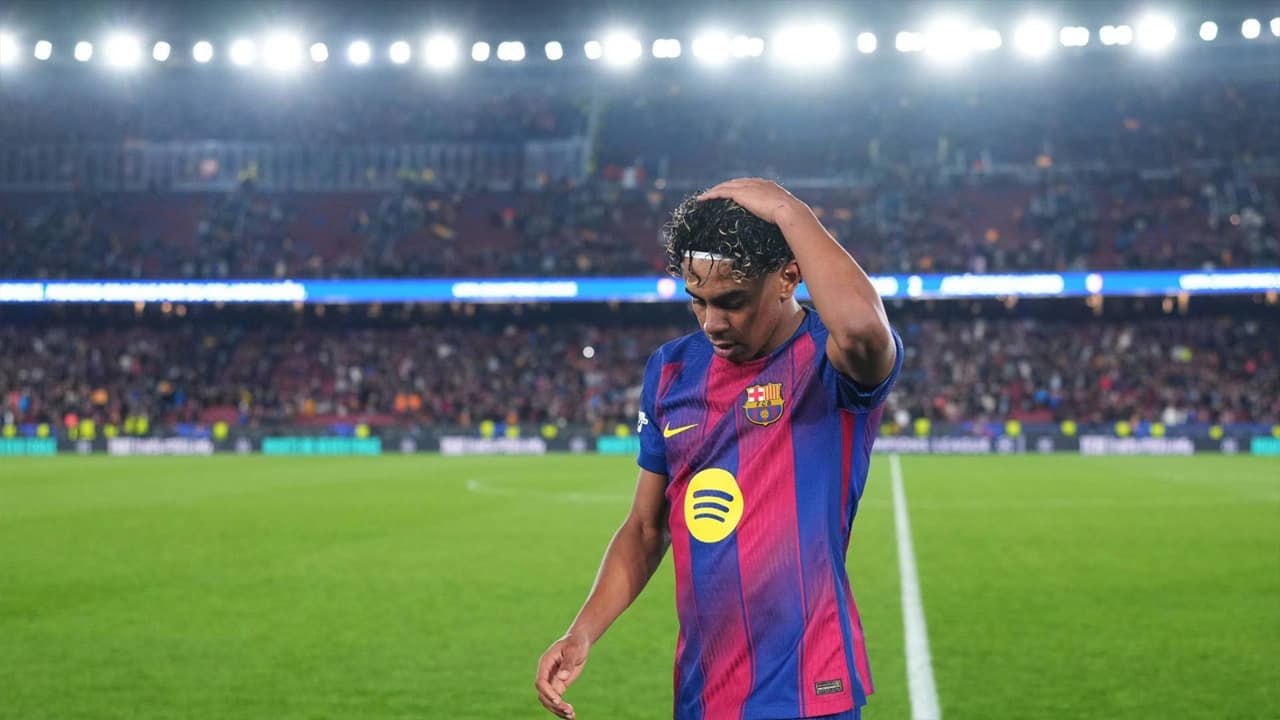 Lamine Yamal enciende las alarmas de Barcelona y España tras lesionarse ante Celta