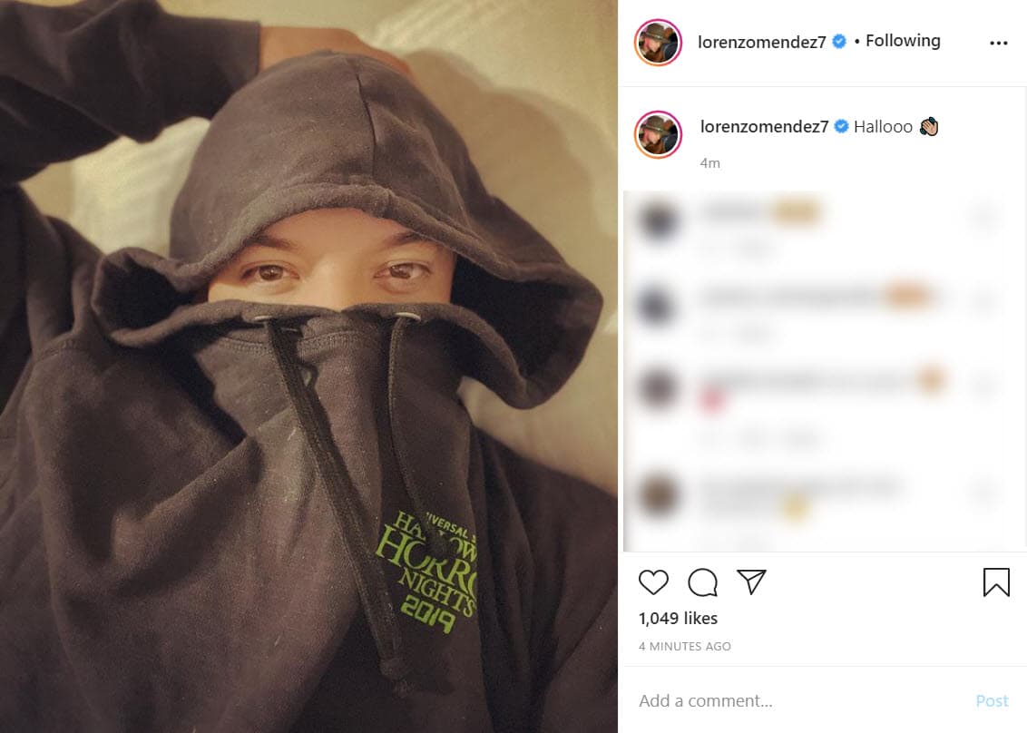 Sin embargo, 
<b>minutos después eliminó la fotografía</b> de la red social, pero compartió esta otra.
<br>