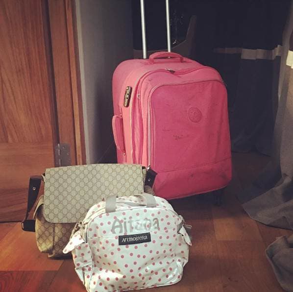 Unos días antes la actriz ya estaba más que lista para recibir a la nueva integrante de su familia.