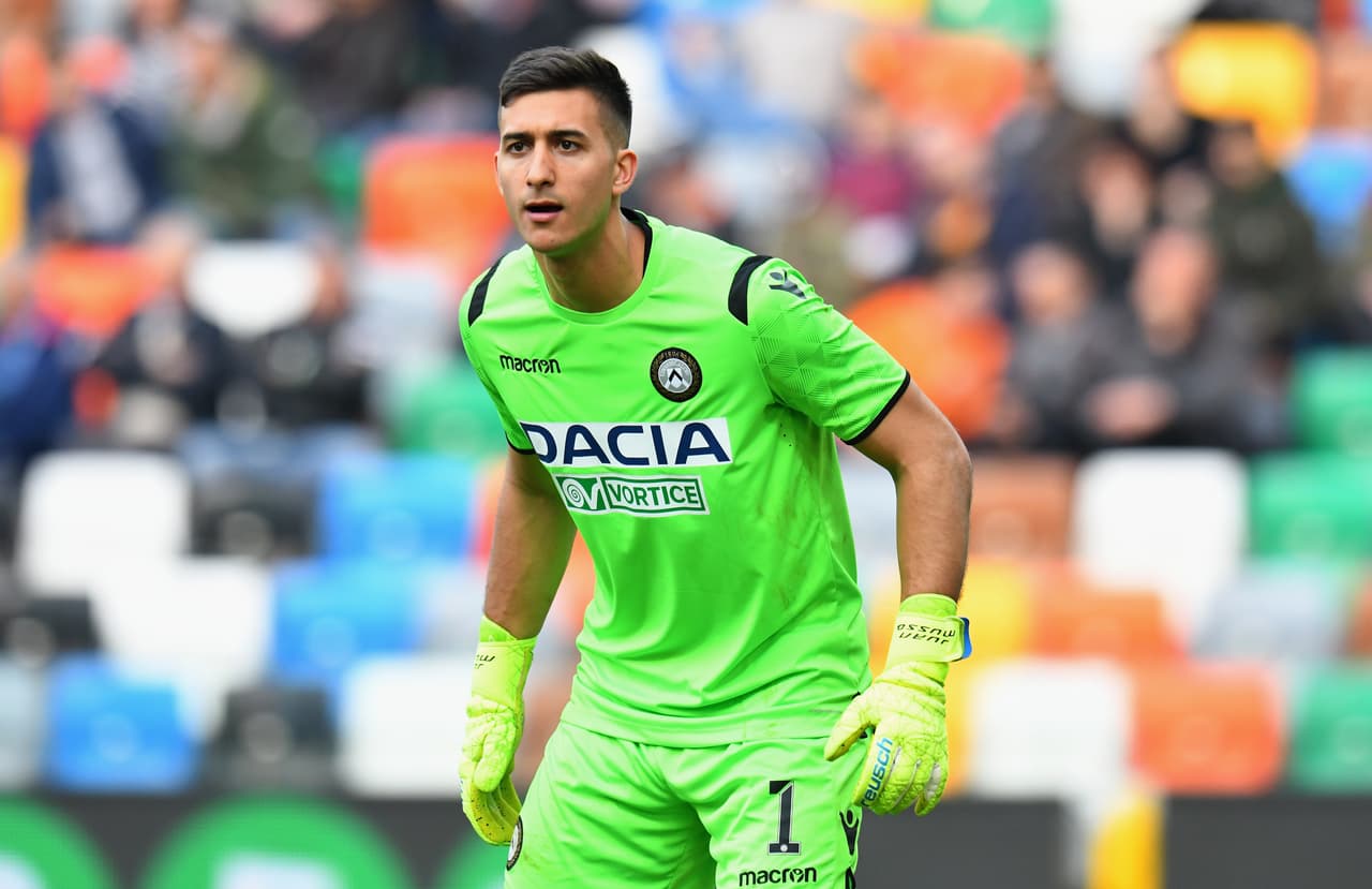 Portero: Juan Musso (Udinese Calcio)