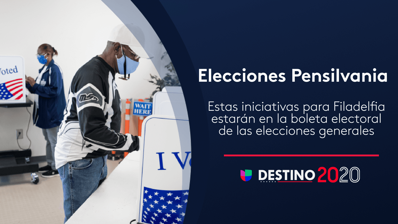 Todo lo que necesitas saber de las cuatro iniciativas que estarán en la boleta electoral de Filadelfia