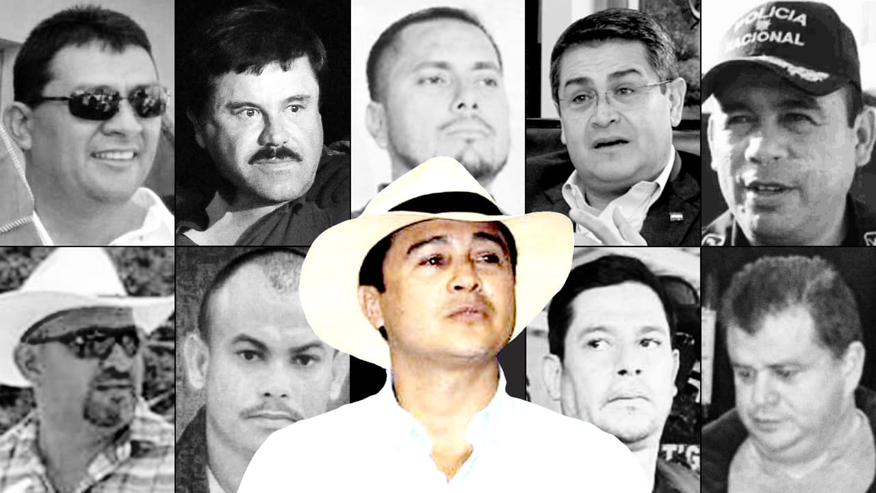 Who is who in the drug trafficking trial against 'Tony' Hernández, brother of the president of Honduras