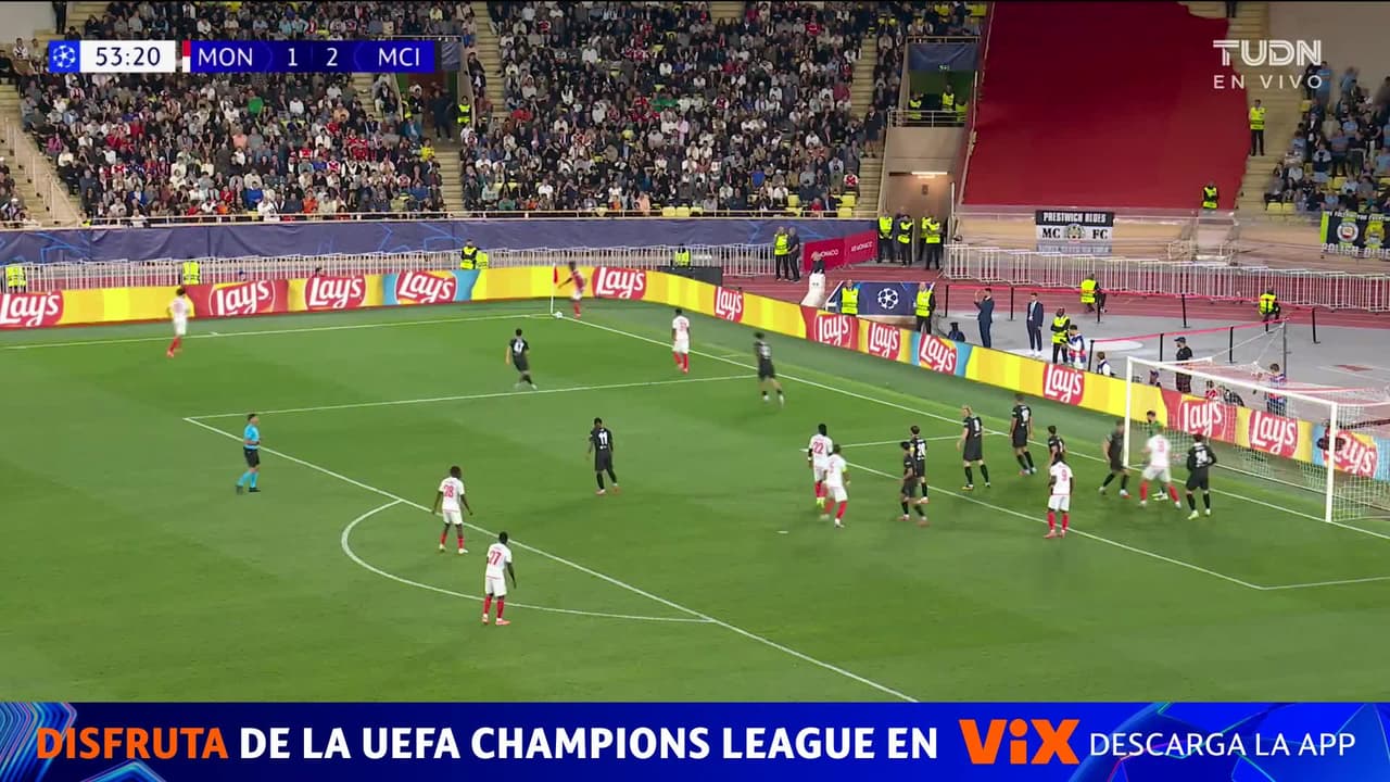 Mónaco deja ir una gran oportunidad de poner el 2-2