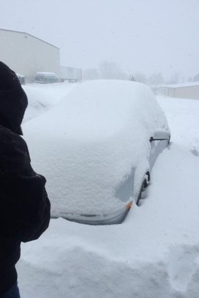 Xiquis Sánchez nos escribió: "Así estamos en las montañas de Carolina del Norte".