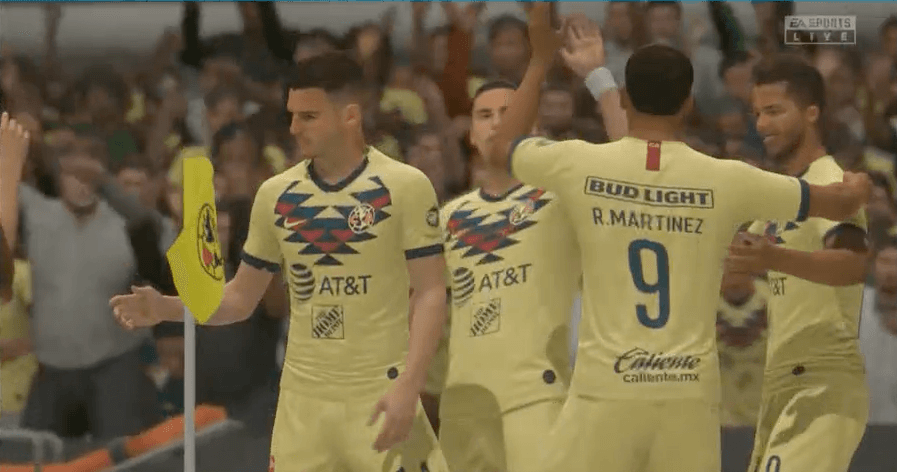 En un partidazo, el América de Nicolás Benedetti despedazó a Juárez de Diego Roldán 6-3 en el torneo virtual de la eLiga MX.