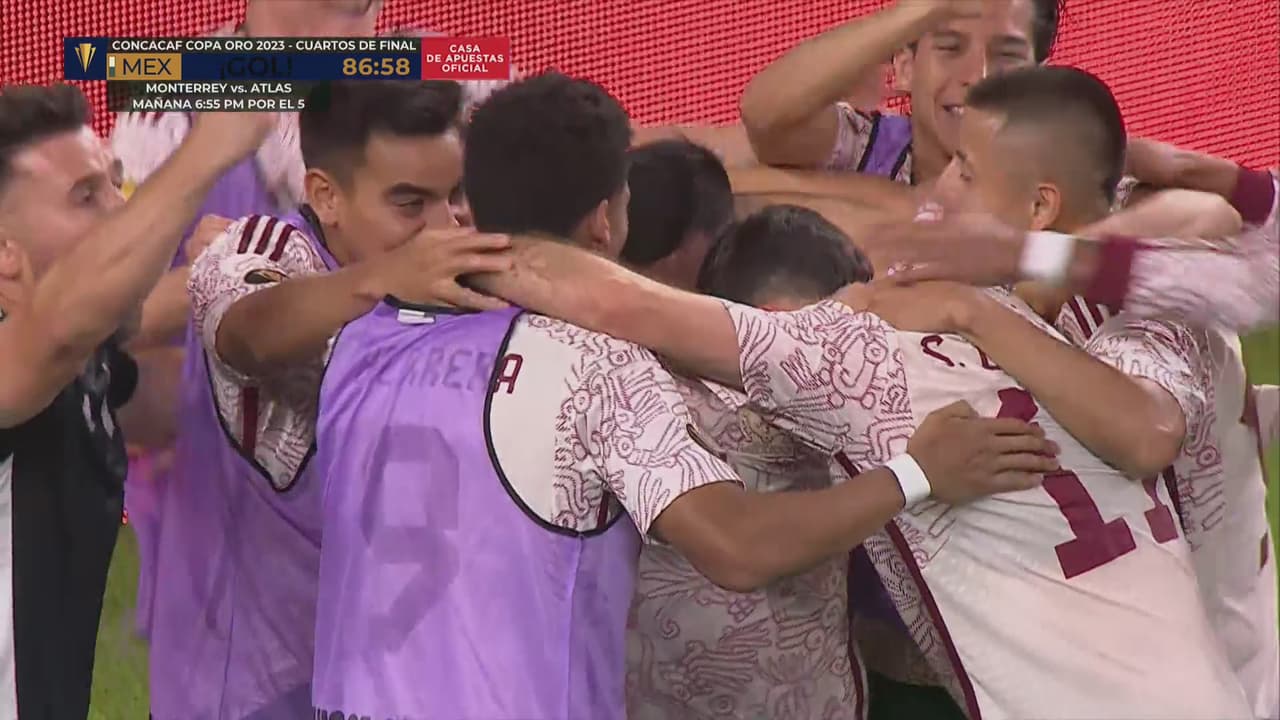 ¡No es gol chiquito… Es golazo! Sánchez aparece para el 2-0 de México