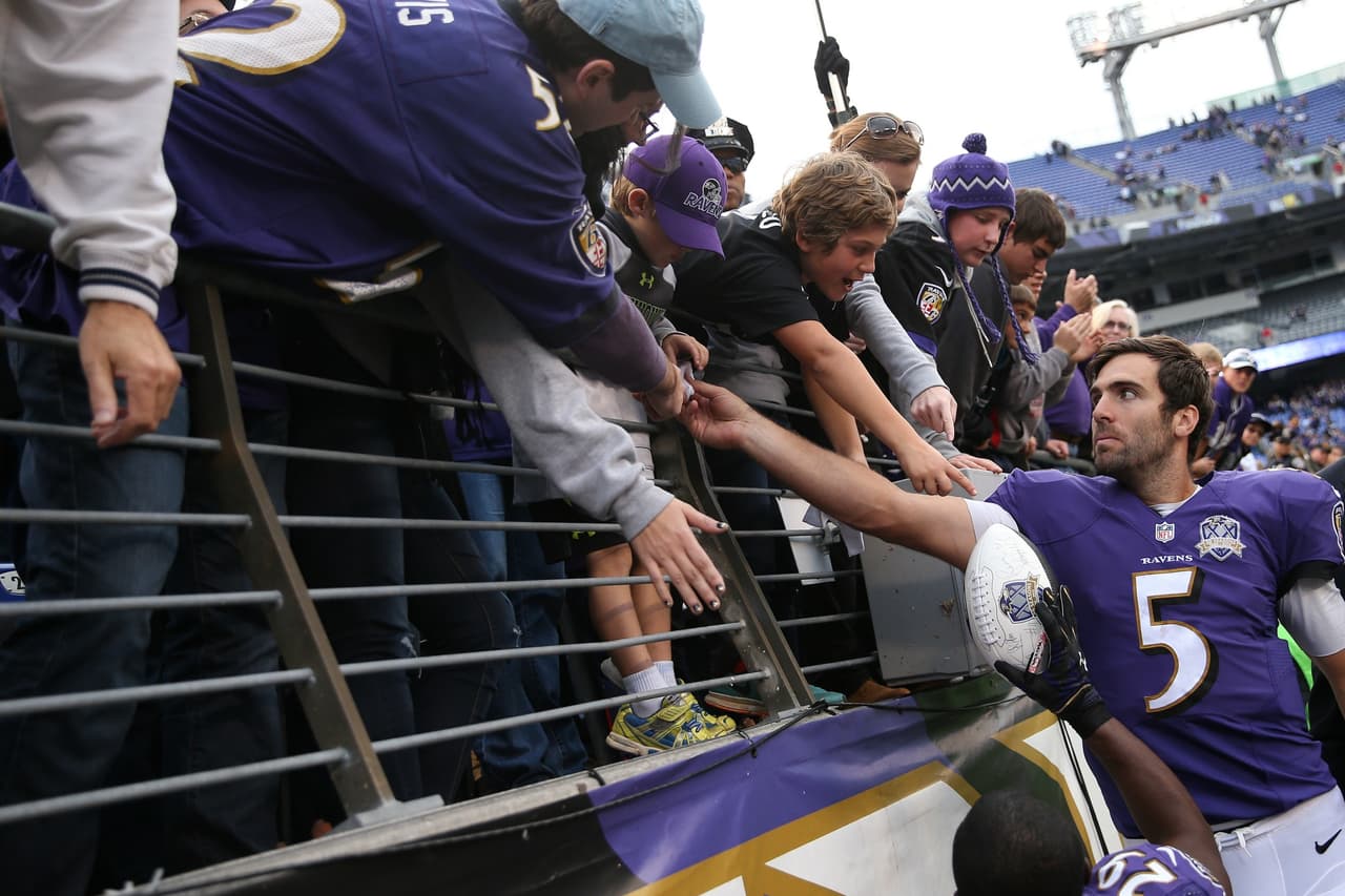 Joe Flacco está dispuesto a negociar su contrato para ayudar a los Ravens