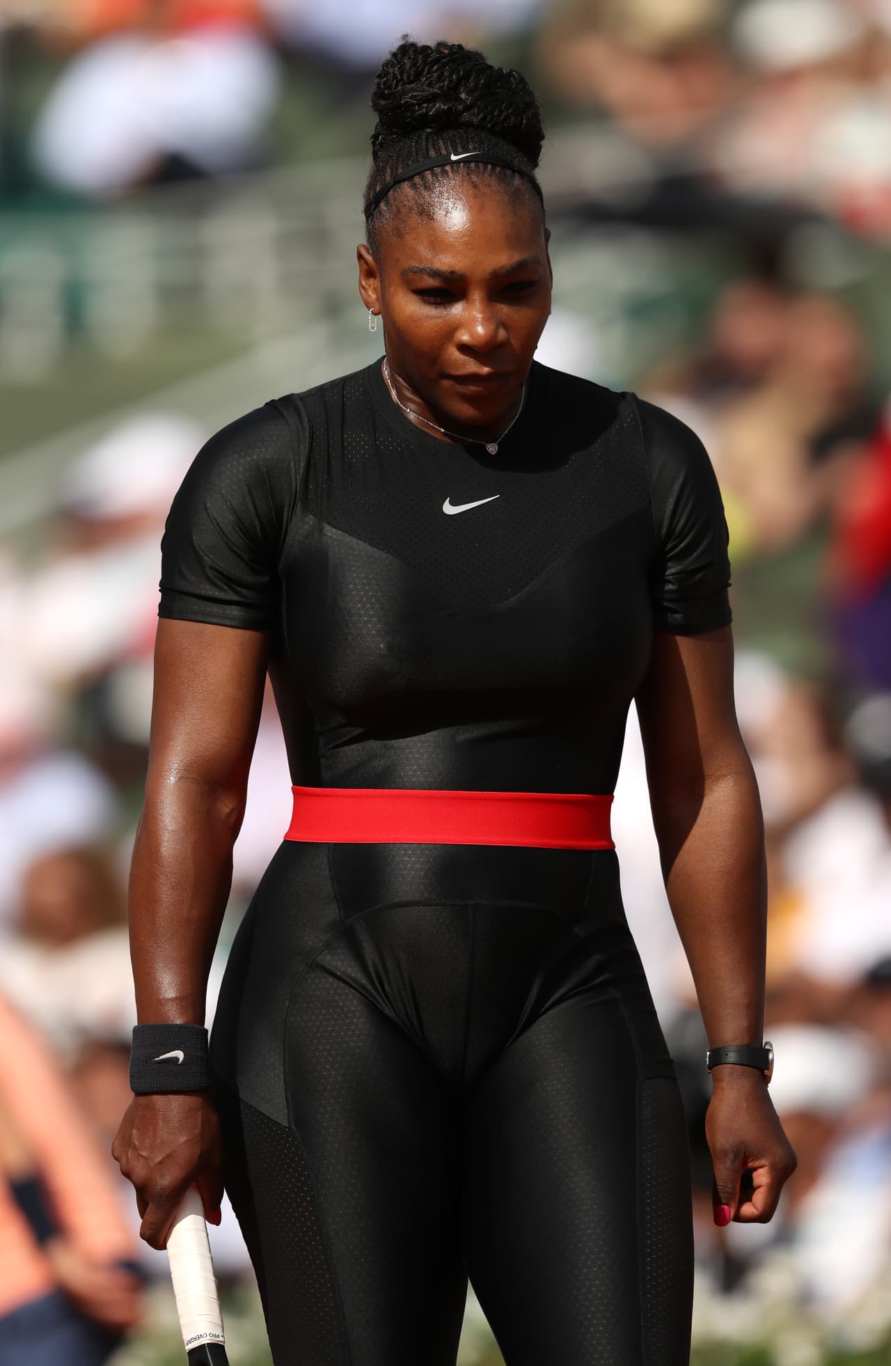 Así luce el outfit 'prohibido' de Serena Williams.
