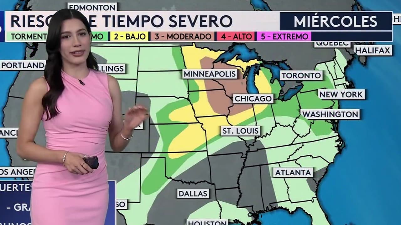 Pronóstico del tiempo de mañana miércoles 9 de junio de 2026: ¿Qué zonas de EEUU seguirán bajo riesgo por tiempo severo?