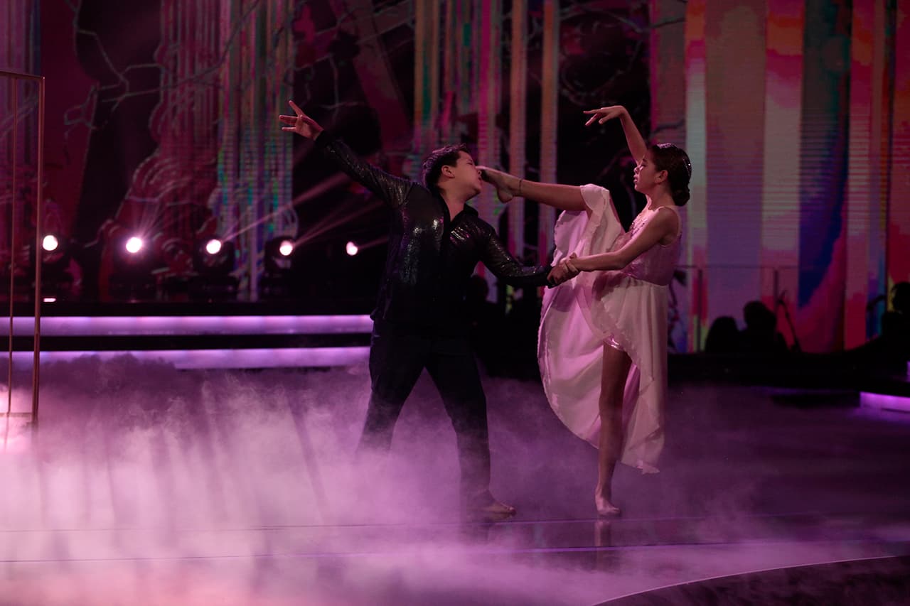 La historia fue transmitida perfectamente e hizo que los jueces se emocionaran al borde de las lágrimas.