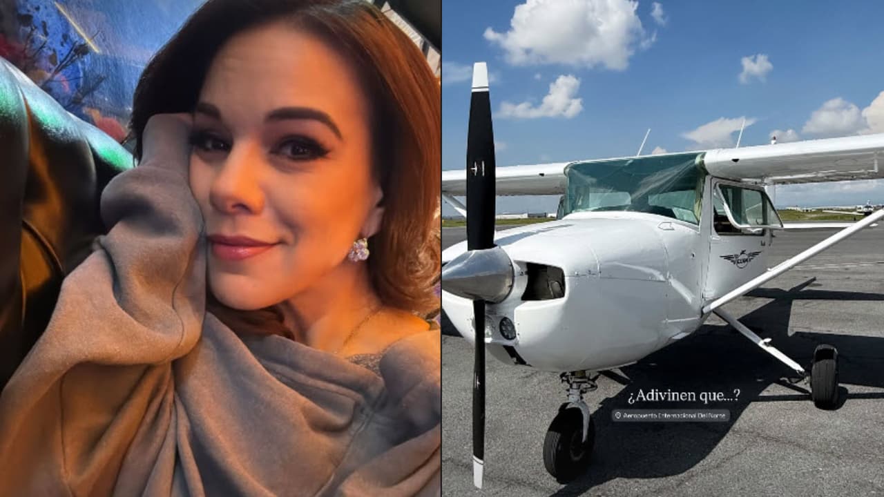 Estas fueron las últimas dos fotos que Débora Estrella publicó antes de morir. Una de ellas sería la de la avioneta en la que perdió la vida minutos después.