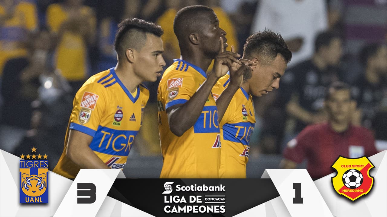 Tigres eliminó al Herediano con más sufrimiento del esperado