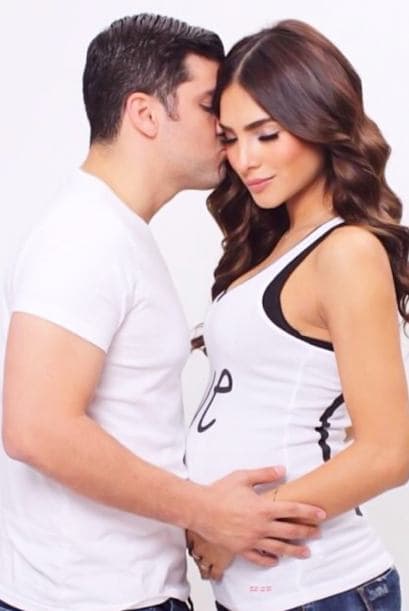 Pero su felicidad aumentó cuando fueron soprendidos con la buena noticia de que serían padres.