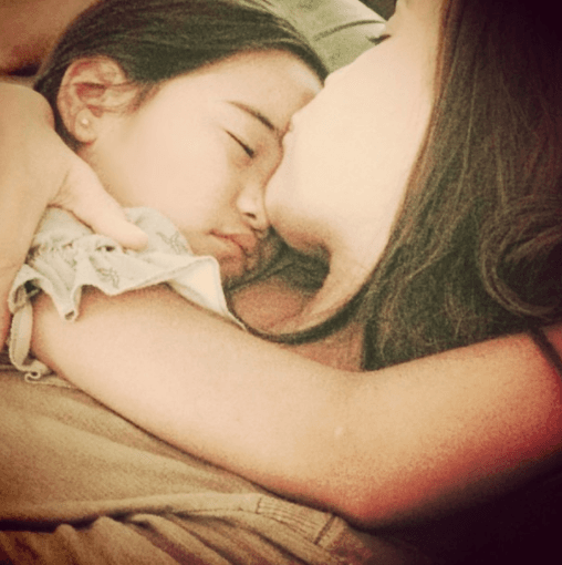 Karla es una madre muy amorosa y le dedicó un mensaje lleno de amor a su pequeña.