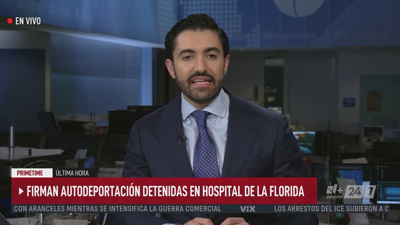 Madre e hija detenidas en un hospital de Florida firman su autodeportación