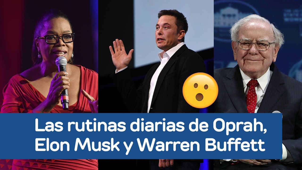 Estas son las rutinas diarias de algunos famosos exitosos