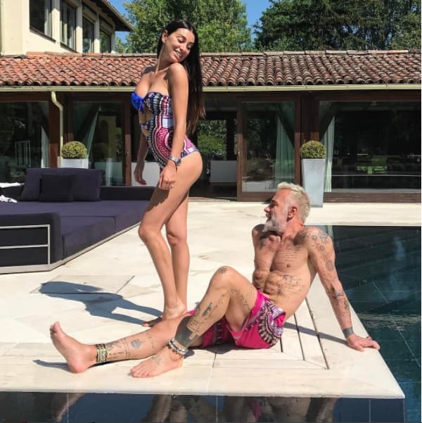 Gianluca no se cansa de resaltar los encantos de su mujer, a la que elogia a cada paso. Ella le responde los mesajes en sus redes: "No hay día que no me haga sentir especial".