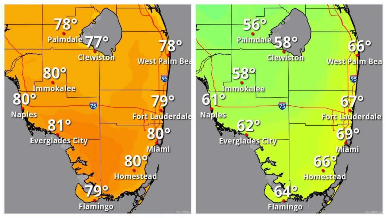 ¿Seguirá el tiempo agradable esta semana de Thanksgiving en el sur de Florida? Te contamos