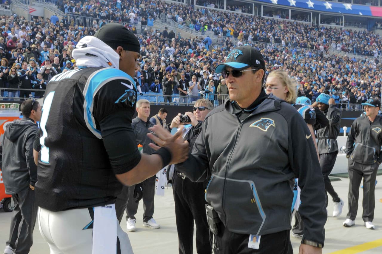 Los Carolina Panthers llegan a Acción de Gracias con una marca perfecta de 10-0