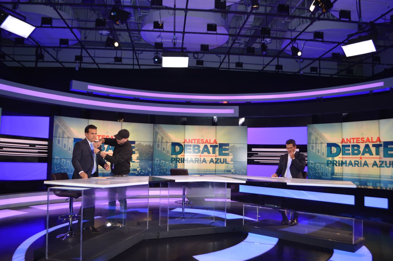 Todo lo que pasó frente y detrás de cámaras en el último y decisivo debate entre Pedro Pierluisi y Ricardo Rosselló, quienes aspiran a la candidatura por la Gobernación por el PNP.