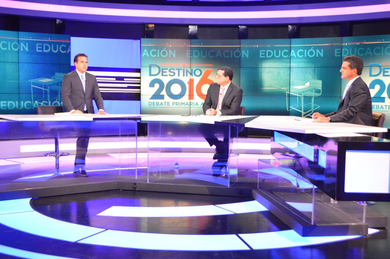 Todo lo que pasó frente y detrás de cámaras en el último y decisivo debate entre Pedro Pierluisi y Ricardo Rosselló, quienes aspiran a la candidatura por la Gobernación por el PNP.