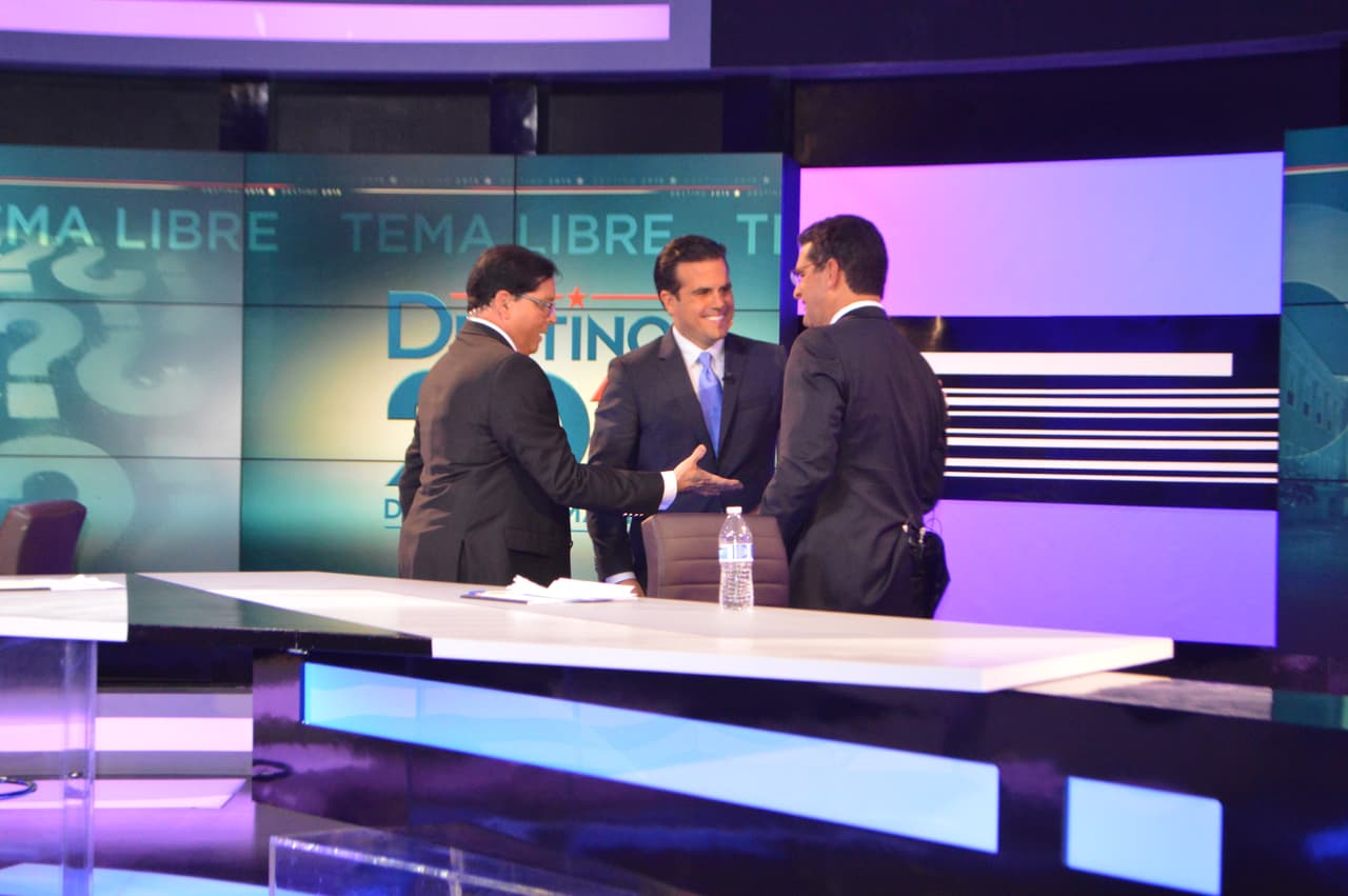 Todo lo que pasó frente y detrás de cámaras en el último y decisivo debate entre Pedro Pierluisi y Ricardo Rosselló, quienes aspiran a la candidatura por la Gobernación por el PNP.