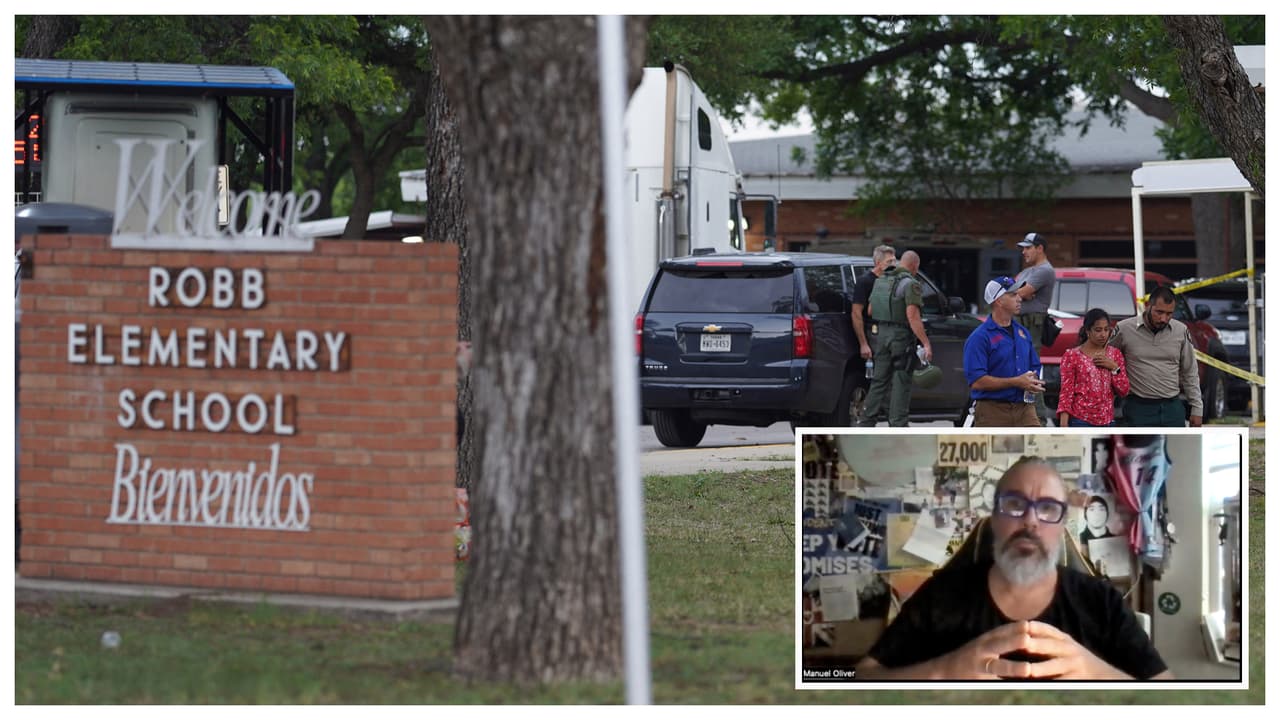 "Sé cómo hoy se les destrozó la vida": padre de víctima de Parkland reacciona a tiroteo en escuela de Texas