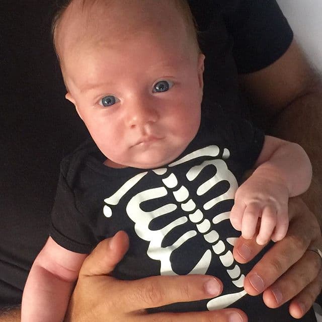 "Bienvenido a la vida Andrés. Te amo. Soy la mamá más orgullosa del universo. Gracias @leozanne por darme el regalo más maravilloso de la vida" escribió Sandra.