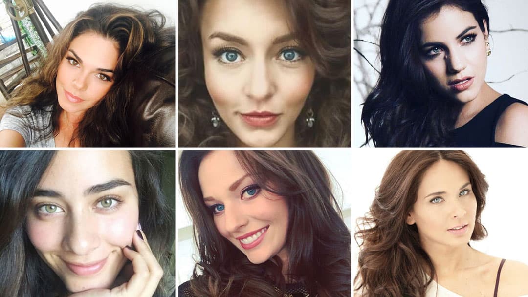 Estas actrices ya son muy guapas y sexys pero lo que más enamora de ellas son sus ojazos. ¡Tienen una mirada de impacto! ¿Cuál de ellas tiene la mirada más bonita?