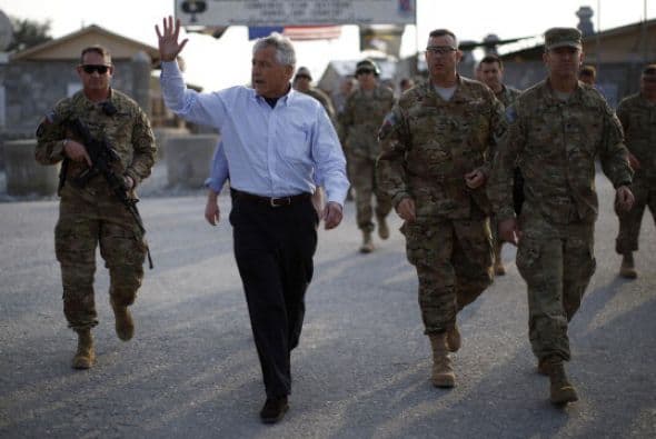 El secretario de Defensa de EEUUU, Chuck Hagel, anunció el despliegue de 14 interceptores de misiles en Alaska y la instalación de un radar en Japón, ante la retórica beligerante de Corea del Norte.