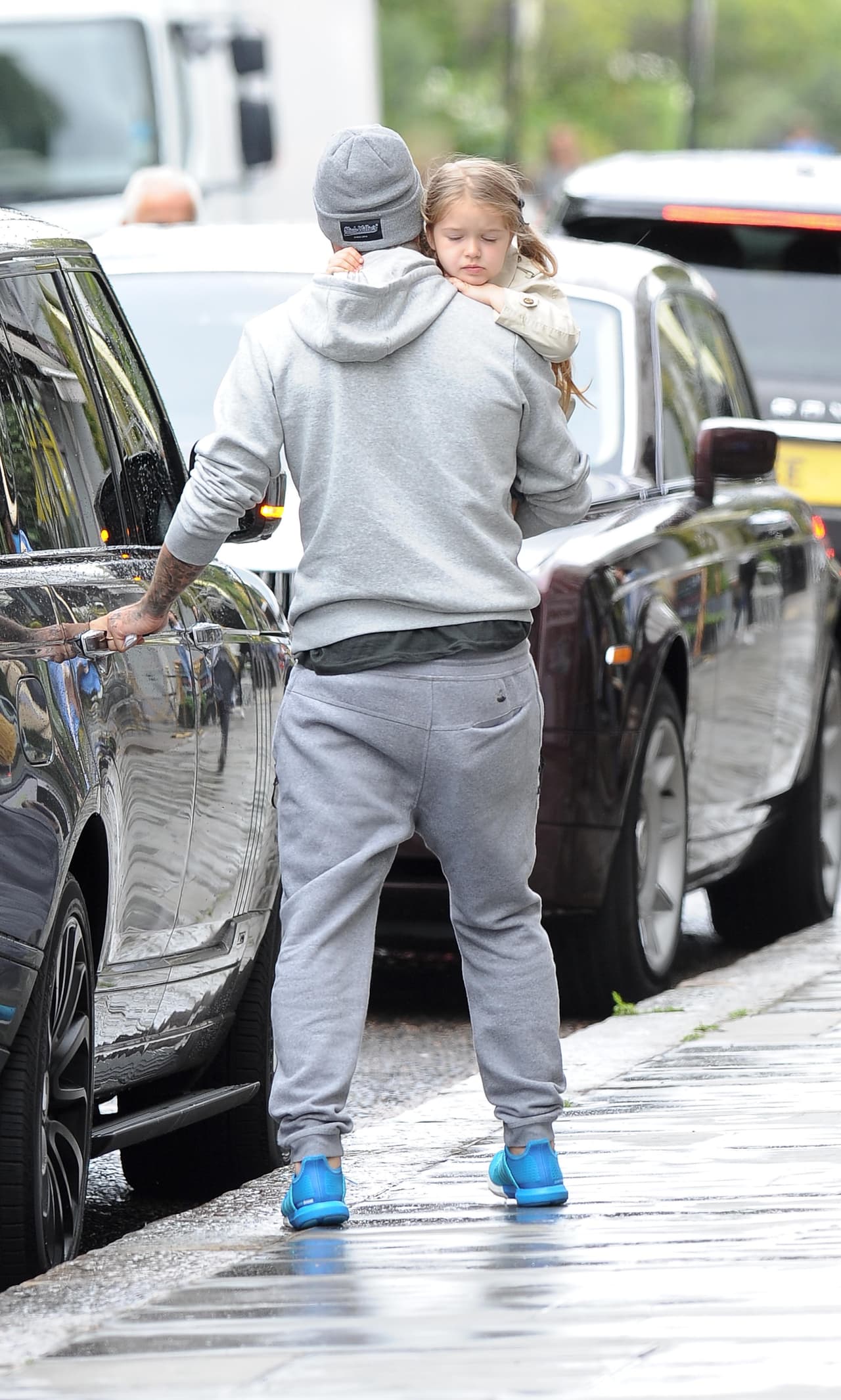 Sin duda, David es un súper papá.