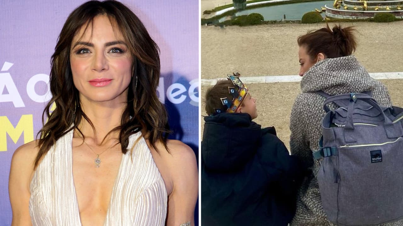 Silvia Navarro deja ver a su hijo como pocas veces y sorprende lo mucho que se parece a ella