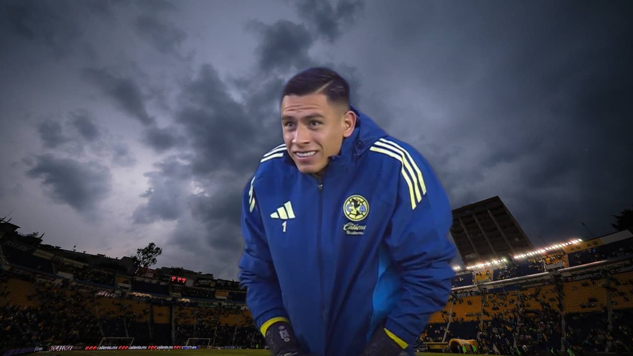 La reacción de Luis Ángel Malagón a la tormenta eléctrica