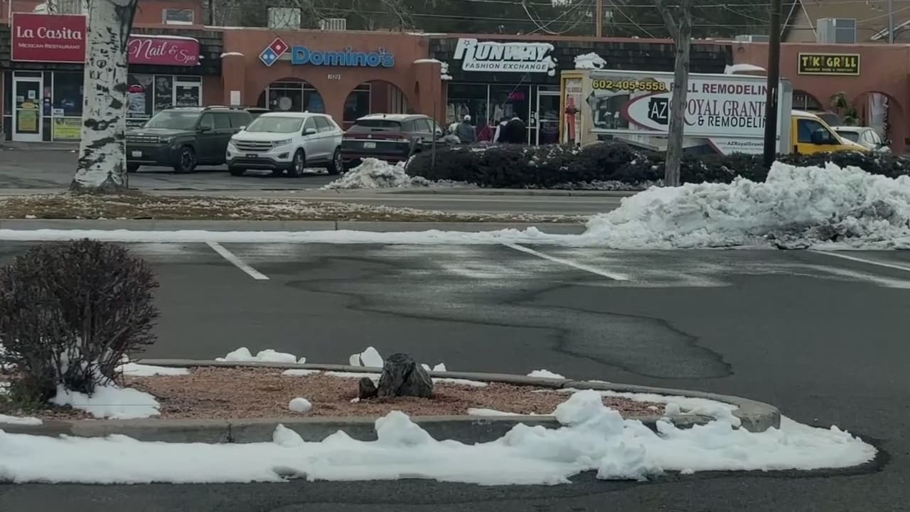 Tiempo invernal en el norte de Arizona: Te decimos cómo cuidarte en estas condiciones