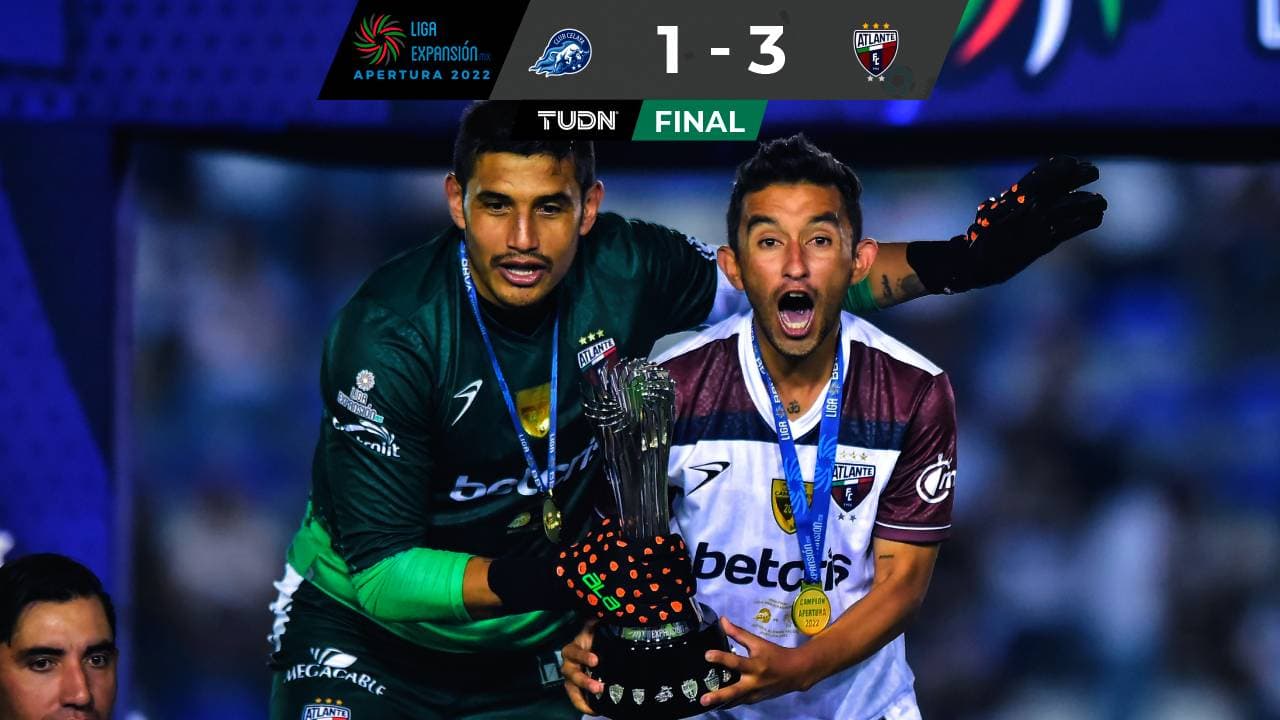 Atlante logra el campeonato de la Liga de Expansión en tiempo extra