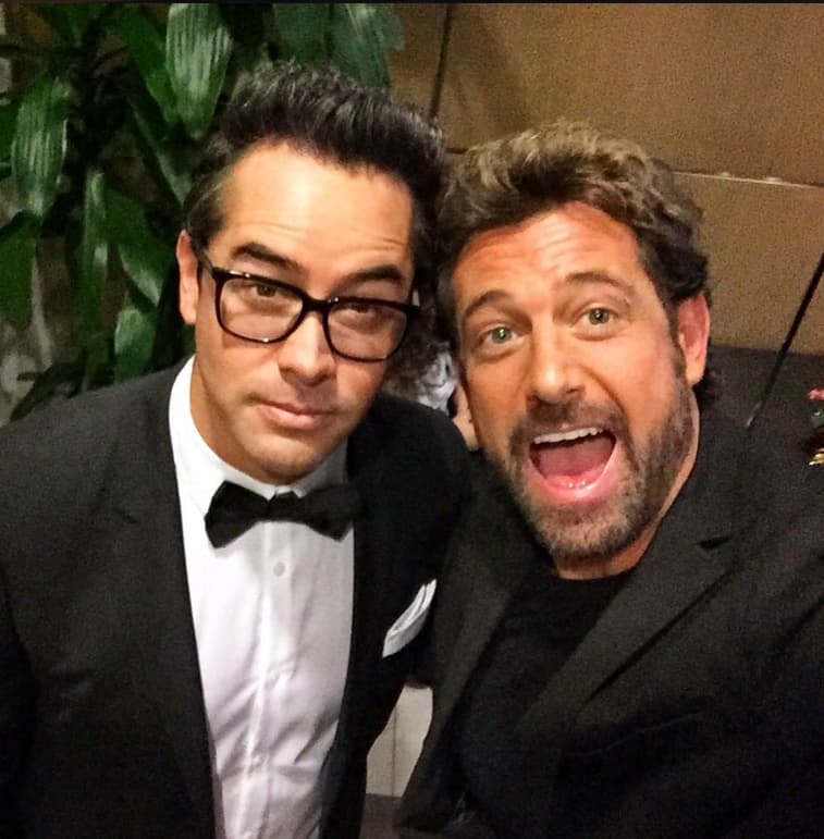 ¡Qué par de guapos!