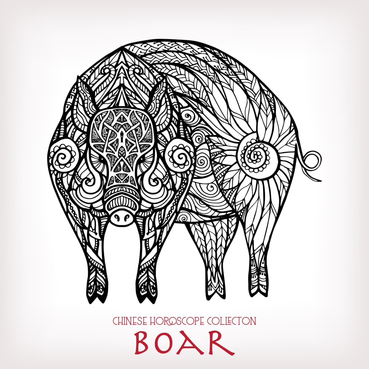 El Jabalí en el Mes de la Oveja (del 20/21 de junio al 21/22 de julio) (Los nacidos en 1935, 1947, 1959, 1971, 1983, 1995, 2007)