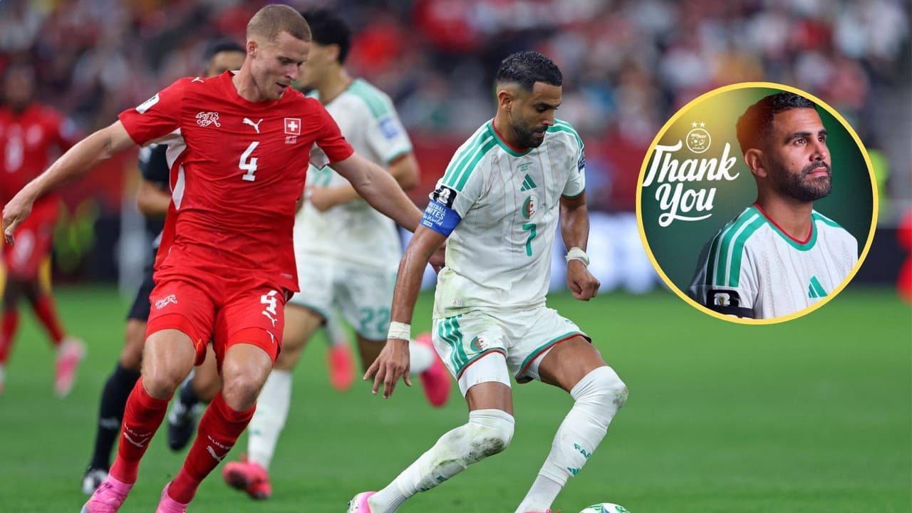 Riyad Mahrez se retira de la selección de Argelia tras eliminación del Mundial