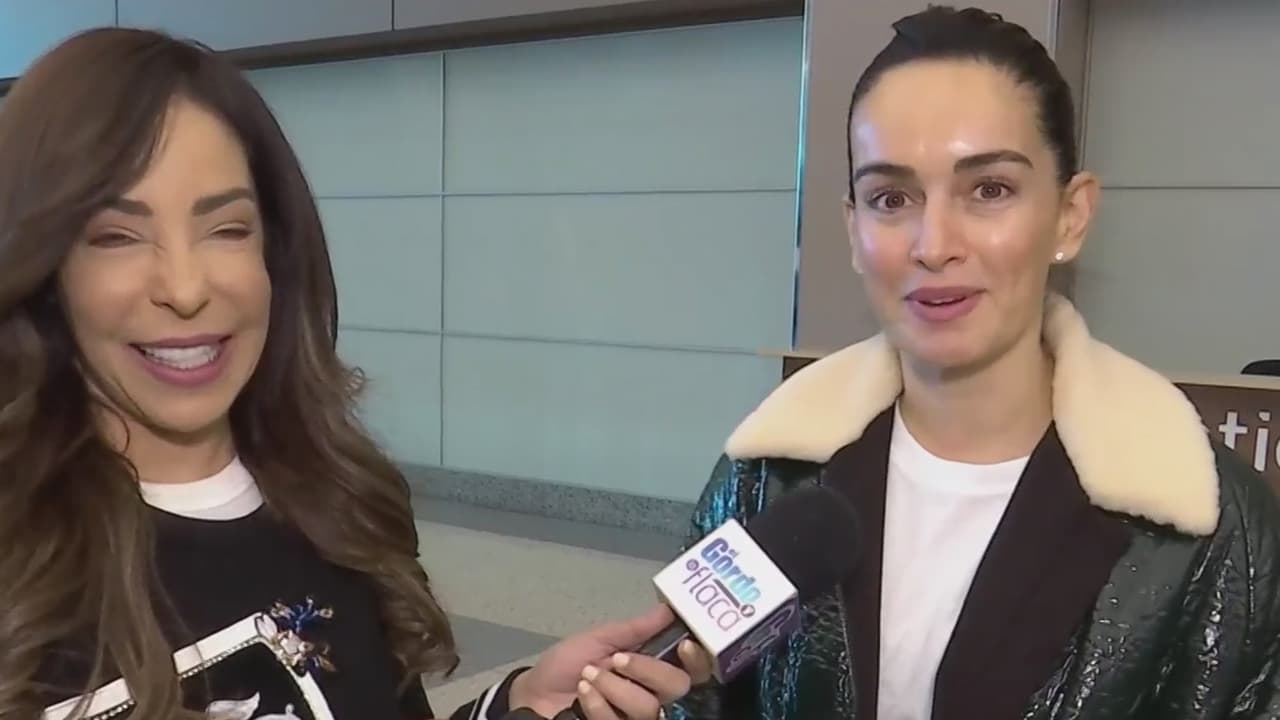 Ana de la Reguera sorprende con el tamaño de su equipaje donde guarda el vestuario para los Latin GRAMMY