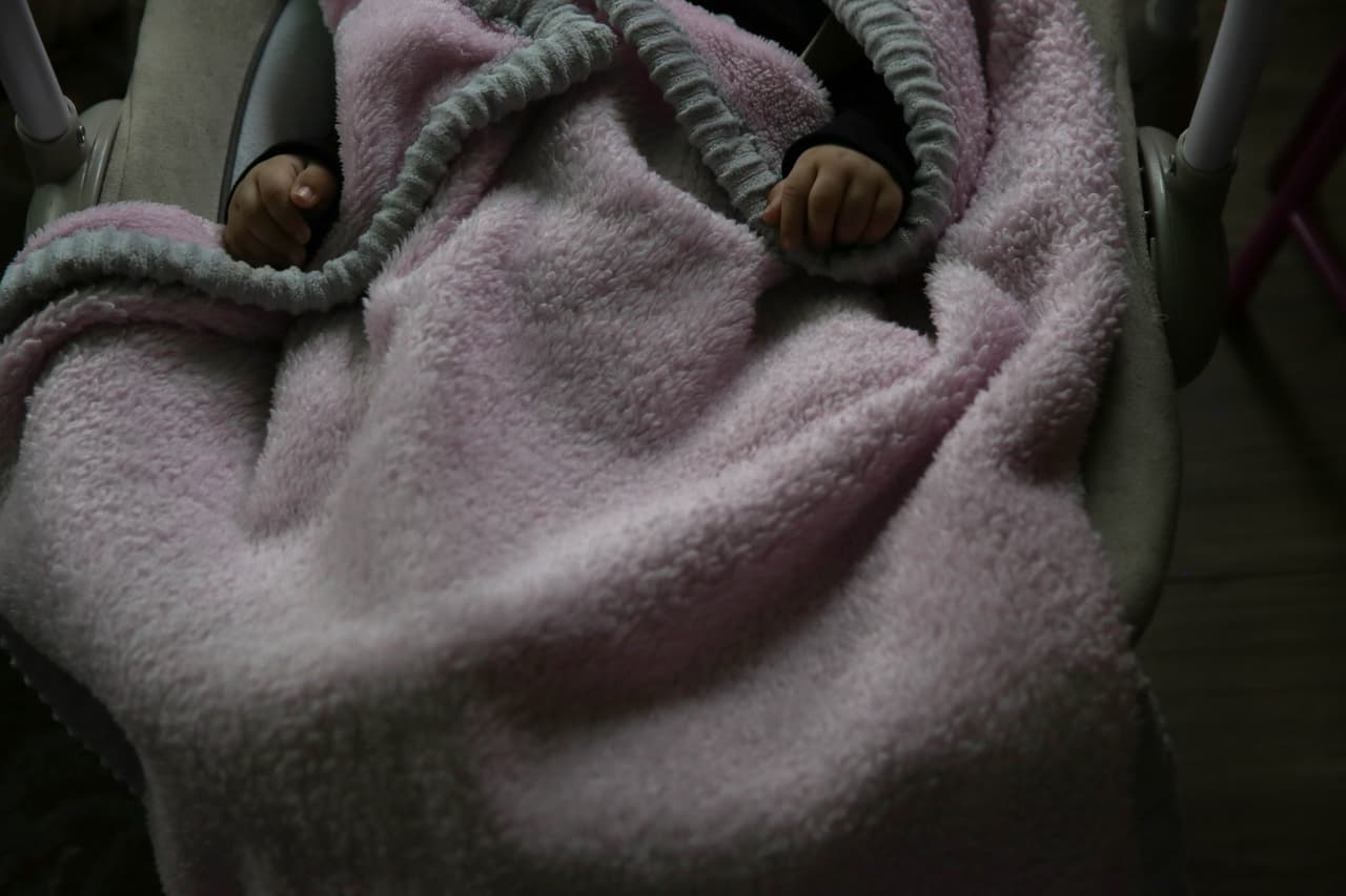 El hijo más pequeño de Yobery y Mariana tiene cinco meses y nació en Ohio. Ambos padres temen ser separados de sus hijos por las autoridades migratorias.