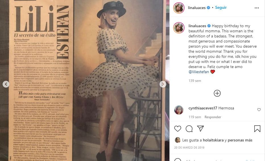 Lili Estefan en revista