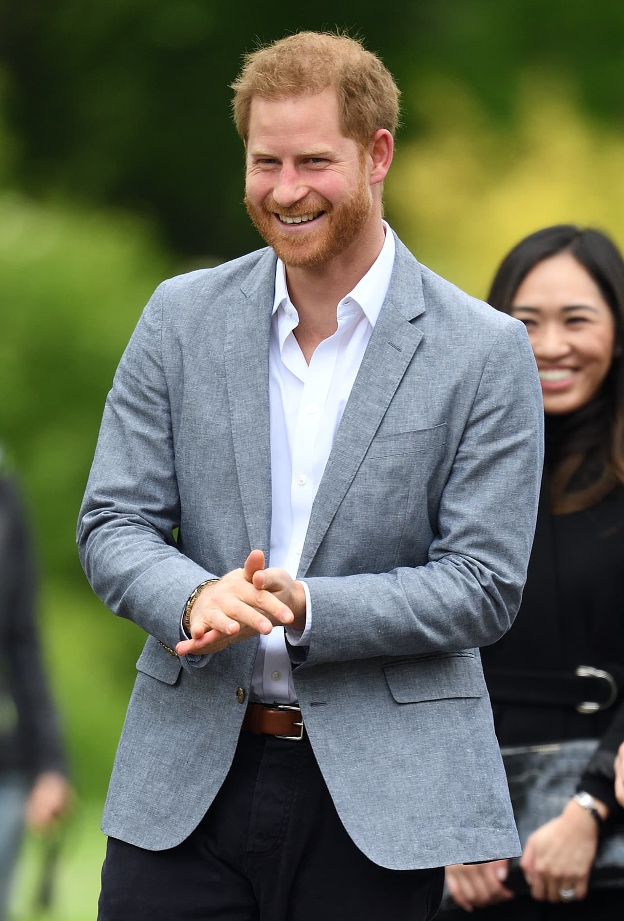 Van der Stroom también explicó que 
<b><a href="https://www.telegraph.co.uk/royal-family/2019/05/09/prince-harry-says-fatherhood-has-given-new-focus-goal-life-speaks/">el príncipe Harry le dio consejos sobre la paternidad.</a></b>
