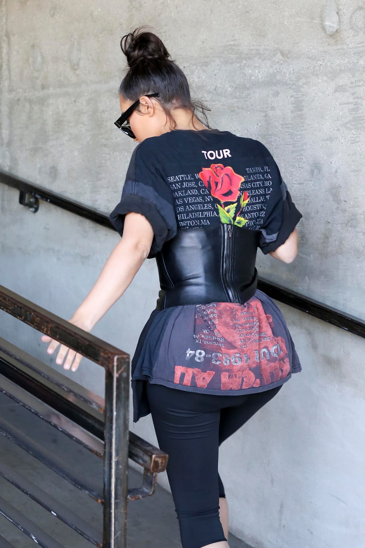 Y luce la figura perfecta.