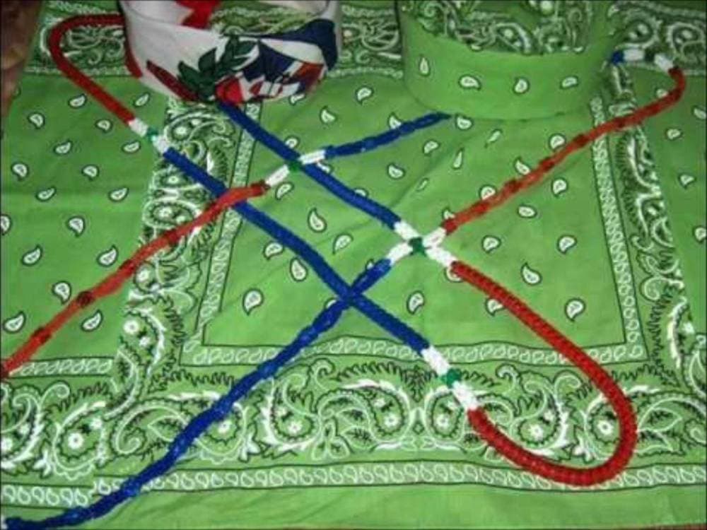 Entre las identificaciones de Los Trinitarios está el pañuelo verde tapando el rostro pero también cordones de zapatos verdes, zapatos Nike verdes y cualquier artículo de ropa que contenga verde, representando a la Tierra.